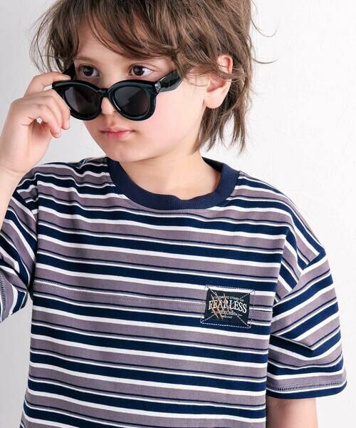 nexchic / ネクシック Tシャツ | 切り替えビッグシルエット半袖Tシャツ(110~150cm) | 詳細10