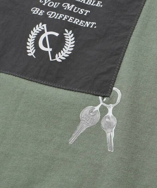 nexchic / ネクシック Tシャツ | タフタ切り替え天竺半袖Tシャツ(110~150cm) | 詳細8