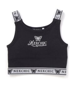 nexchic / ネクシック ブラ | パッド付きスパンフライスブラトップ(120~150cm)