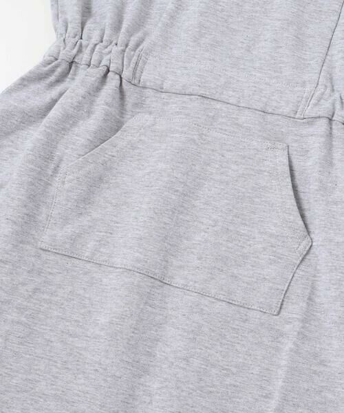 nexchic / ネクシック ミニ丈・ひざ丈ワンピース | フルジップ肩あきフードワンピース(110~150cm) | 詳細17