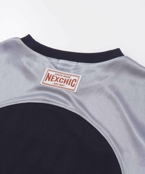 nexchic / ネクシック その他トップス | サイド切り替えサテンラインジャージ上下セット(110~150cm) | 詳細9