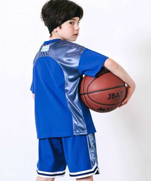 nexchic / ネクシック その他トップス | サイド切り替えサテンラインジャージ上下セット(110~150cm) | 詳細17