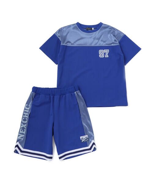 nexchic / ネクシック その他トップス | サイド切り替えサテンラインジャージ上下セット(110~150cm) | 詳細19