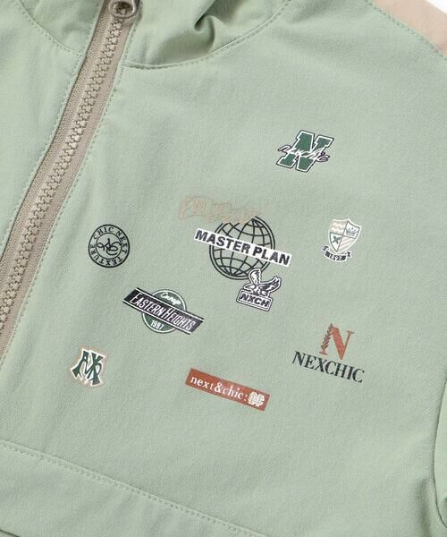 nexchic / ネクシック その他トップス | 半袖ハーフジップ＆ハーフパンツ セットアップ(110~150cm) | 詳細13