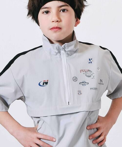 nexchic / ネクシック その他トップス | 半袖ハーフジップ＆ハーフパンツ セットアップ(110~150cm) | 詳細20