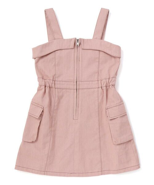 nexchic / ネクシック ドレス | ハート鍵刺しゅうピグメントツイルジャンスカ(110~150cm) | 詳細7