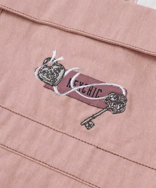 nexchic / ネクシック ドレス | ハート鍵刺しゅうピグメントツイルジャンスカ(110~150cm) | 詳細8