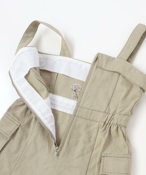 nexchic / ネクシック ドレス | ハート鍵刺しゅうピグメントツイルジャンスカ(110~150cm) | 詳細14