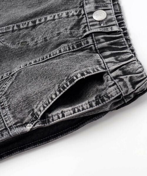 nexchic / ネクシック デニムパンツ | バックロゴ5分丈デニムパンツ(110~150cm) | 詳細6