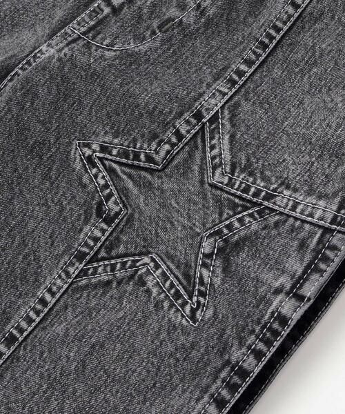 nexchic / ネクシック デニムパンツ | バックロゴ5分丈デニムパンツ(110~150cm) | 詳細8