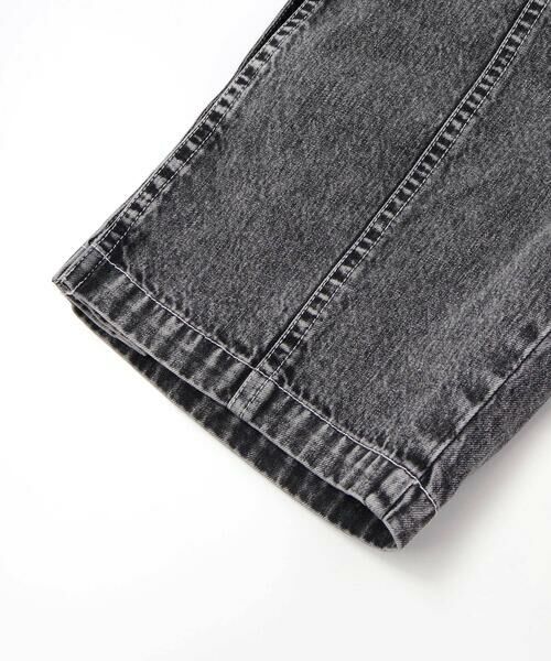 nexchic / ネクシック デニムパンツ | バックロゴ5分丈デニムパンツ(110~150cm) | 詳細9