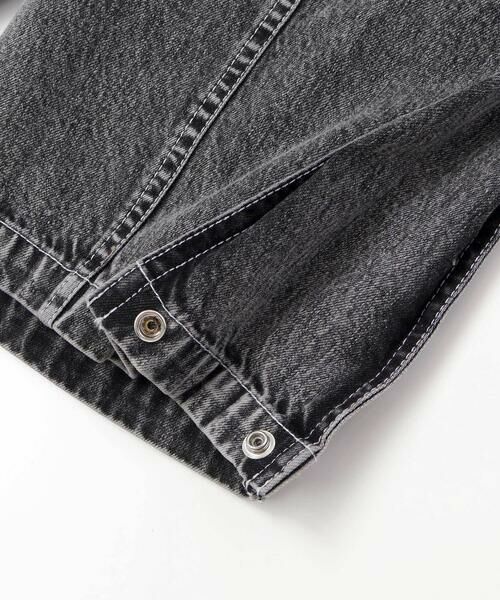 nexchic / ネクシック デニムパンツ | バックロゴ5分丈デニムパンツ(110~150cm) | 詳細10