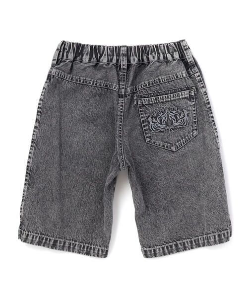 nexchic / ネクシック デニムパンツ | バックロゴ5分丈デニムパンツ(110~150cm) | 詳細4