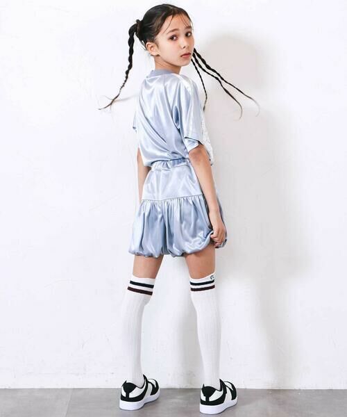 nexchic / ネクシック ショート・ハーフ・半端丈パンツ | サイドパイピングバルーンスカパン(110~150cm) | 詳細15