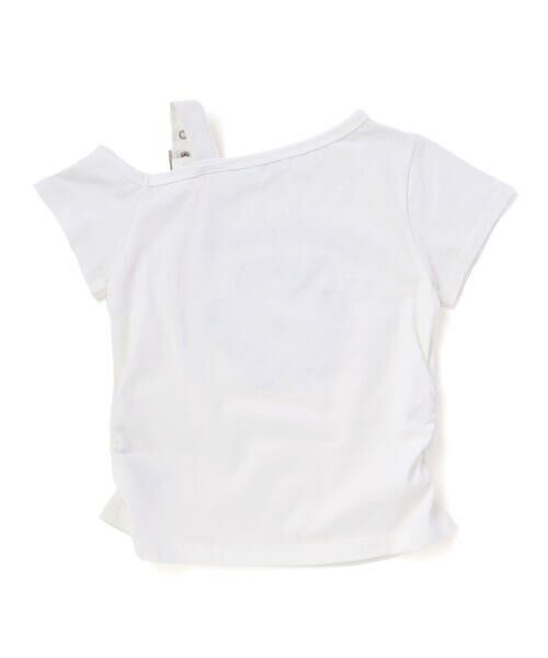 nexchic / ネクシック Tシャツ | ベルトアクセント・ワンショルダー天竺Tシャツ(110~150cm) | 詳細5