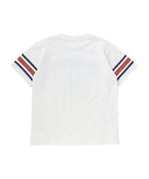 nexchic / ネクシック Tシャツ | メッシュスリーブ・カレッジロゴTシャツ(110~150cm) | 詳細1