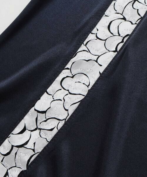 nexchic / ネクシック Tシャツ | レースロゴパッチサテンユニフォーム半袖Tシャツ(110~150cm) | 詳細5