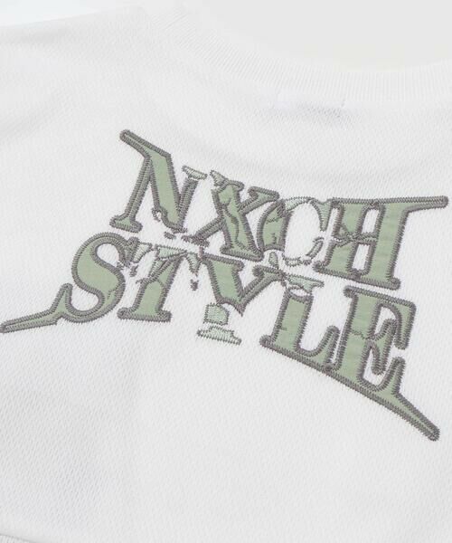 nexchic / ネクシック Tシャツ | タフタ切り替えメッシュ半袖Tシャツ(110~150cm) | 詳細7