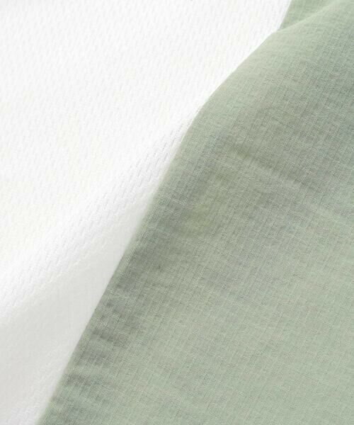 nexchic / ネクシック Tシャツ | タフタ切り替えメッシュ半袖Tシャツ(110~150cm) | 詳細8