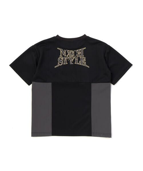 nexchic / ネクシック Tシャツ | タフタ切り替えメッシュ半袖Tシャツ(110~150cm) | 詳細16