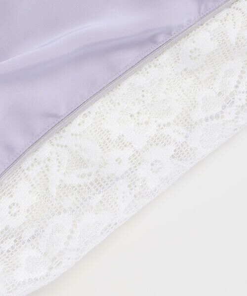 nexchic / ネクシック ショート・ハーフ・半端丈パンツ | サイド切り替えレースラインサテンパンツ(110~150cm) | 詳細15