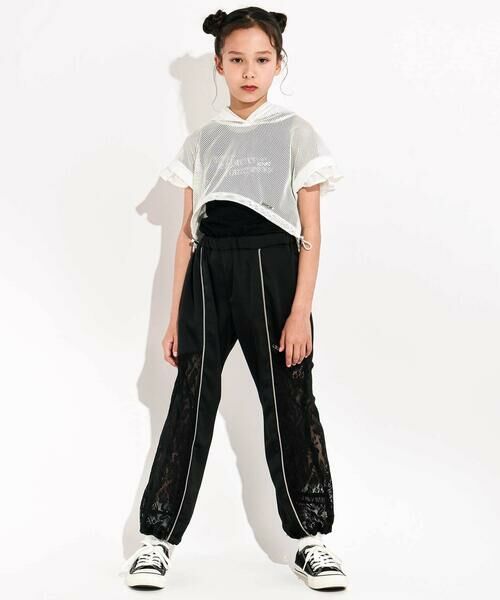 nexchic / ネクシック その他トップス | メッシュ半袖フーディ＆タンクトップセット(110~150cm) | 詳細4