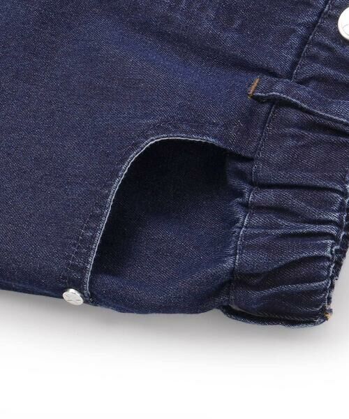 nexchic / ネクシック ショート・ハーフ・半端丈パンツ | グラデーションデニムワイドショートパンツ(110~150cm) | 詳細13