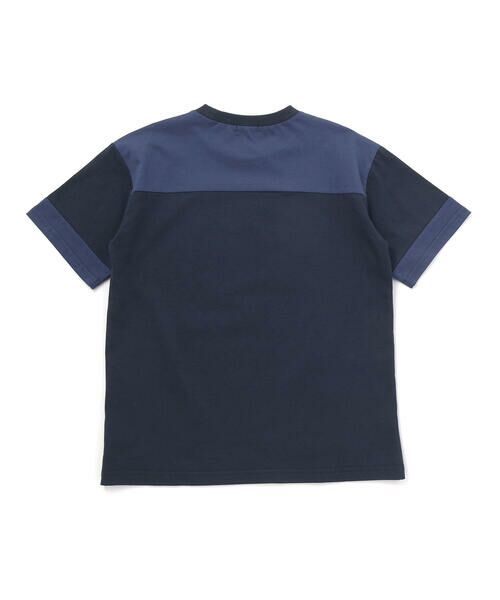 nexchic / ネクシック Tシャツ | 【接触冷感】プリント切替天竺Tシャツ(110~150cm) | 詳細5