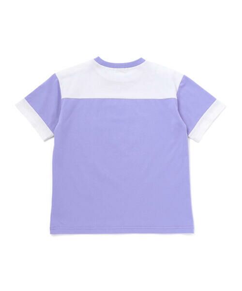 nexchic / ネクシック Tシャツ | 【接触冷感】プリント切替天竺Tシャツ(110~150cm) | 詳細11