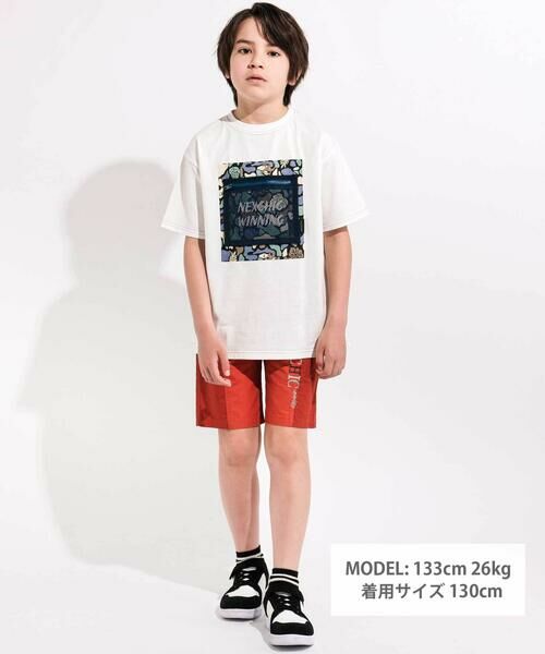 nexchic / ネクシック Tシャツ | 【接触冷感】迷彩柄メッシュポケット付き天竺Tシャツ(110~150cm) | 詳細1