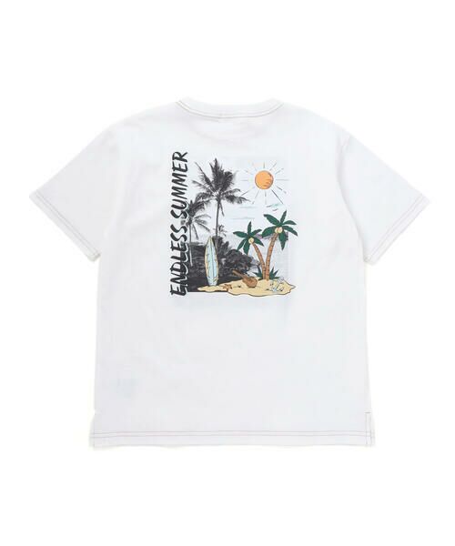 nexchic / ネクシック Tシャツ | 【接触冷感】迷彩柄メッシュポケット付き天竺Tシャツ(110~150cm) | 詳細6