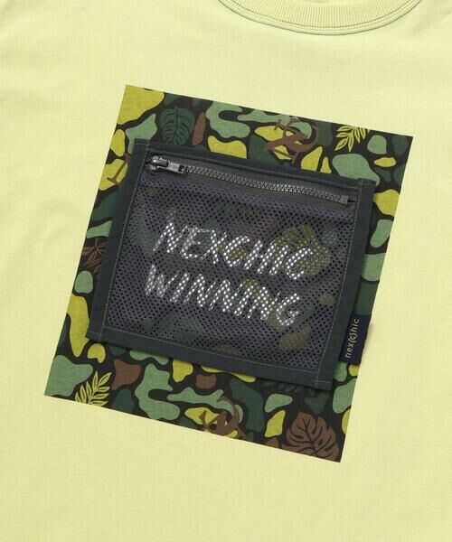 nexchic / ネクシック Tシャツ | 【接触冷感】迷彩柄メッシュポケット付き天竺Tシャツ(110~150cm) | 詳細19