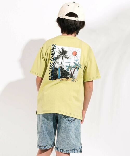 nexchic / ネクシック Tシャツ | 【接触冷感】迷彩柄メッシュポケット付き天竺Tシャツ(110~150cm) | 詳細15