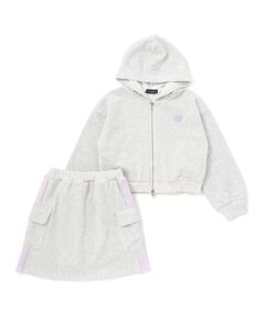 nexchic / ネクシック その他トップス | フーディスカート裏毛セットアップ(110~150cm)