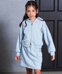 nexchic / ネクシック その他トップス | フーディスカート裏毛セットアップ(110~150cm)
