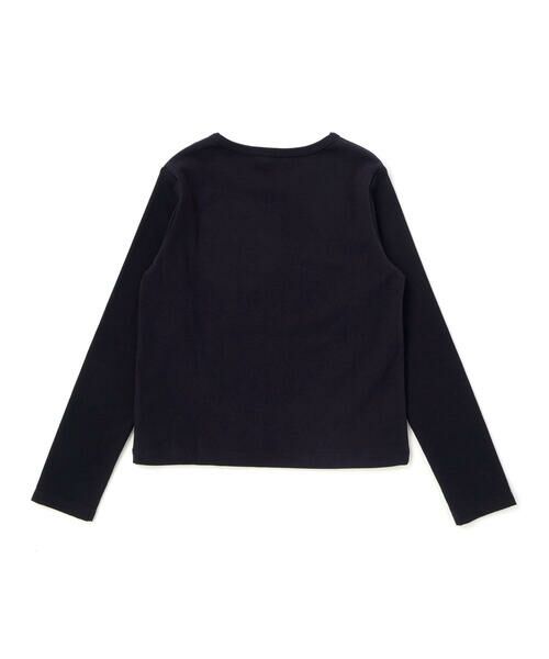 nexchic / ネクシック Tシャツ | チェックレースアップビスチェ＆ロゴプリントTシャツセット(110~150cm) | 詳細6