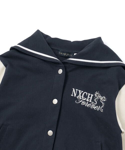 nexchic / ネクシック その他アウター | セーラーカラースタジャン(110~150cm) | 詳細2