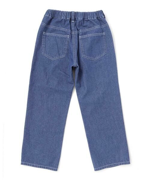 nexchic / ネクシック デニムパンツ | リボン刺しゅうラインストーンストレートデニムパンツ(110~150cm) | 詳細7