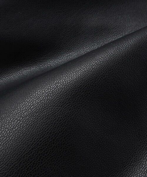 nexchic / ネクシック ショート・ハーフ・半端丈パンツ | カーゴポケットフェイクレザースカパン(110~150cm) | 詳細5