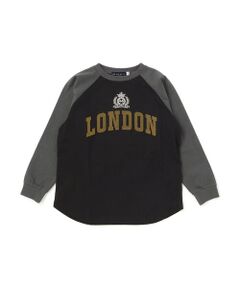 nexchic / ネクシック Tシャツ | フロントビッグロゴラグランTシャツ(110~150cm)