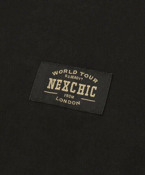nexchic / ネクシック Tシャツ | フロントビッグロゴラグランTシャツ(110~150cm) | 詳細7