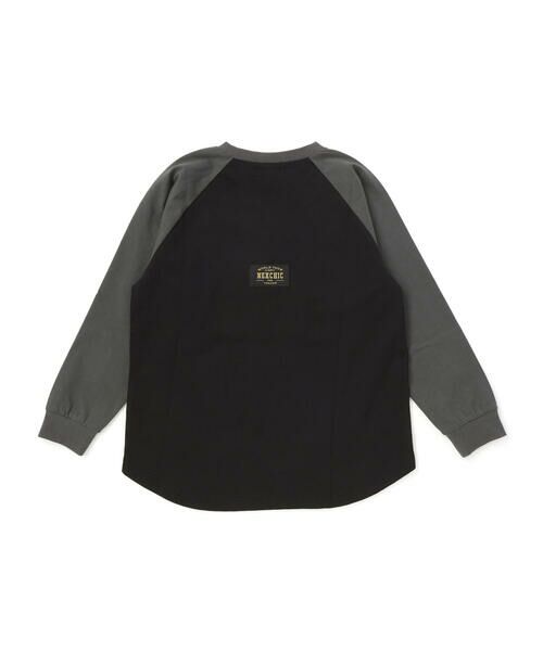 nexchic / ネクシック Tシャツ | フロントビッグロゴラグランTシャツ(110~150cm) | 詳細1