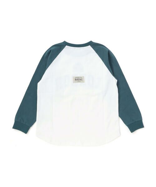 nexchic / ネクシック Tシャツ | フロントビッグロゴラグランTシャツ(110~150cm) | 詳細13