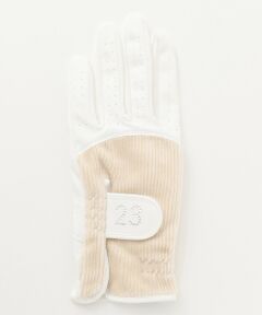 23区GOLF / ニジュウサンンクゴルフ スポーツグッズ | 【WOMEN】コーデュロイ 片手グローブ