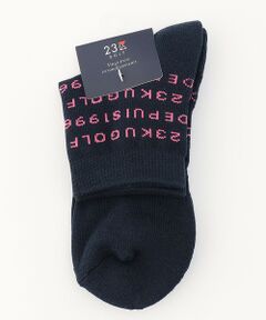 23区GOLF / ニジュウサンンクゴルフ ソックス | 【WOMEN】ロゴショートソックス