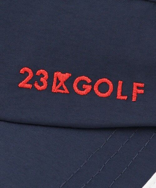 23区GOLF / ニジュウサンンクゴルフ キャップ | 【UNISEX】【撥水】ベーシック バイザー | 詳細5