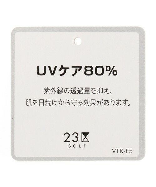 23区GOLF / ニジュウサンンクゴルフ カットソー | 【WOMEN】【UV/吸汗速乾】ボタニカル柄 DRYカノコシャツ | 詳細15