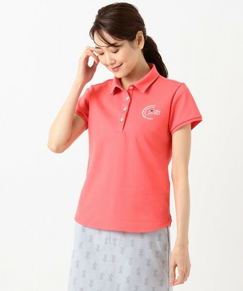 23区GOLF / ニジュウサンンクゴルフ カットソー | WEB限定カラー有【WOMEN/日本製/吸汗速乾/UV】ハイストレッチ鹿の子 シャツ | 詳細4