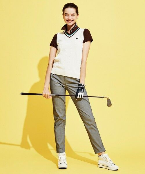 23区GOLF / ニジュウサンンクゴルフ カットソー | WEB限定カラー有【WOMEN/日本製/吸汗速乾/UV】ハイストレッチ鹿の子 シャツ | 詳細25