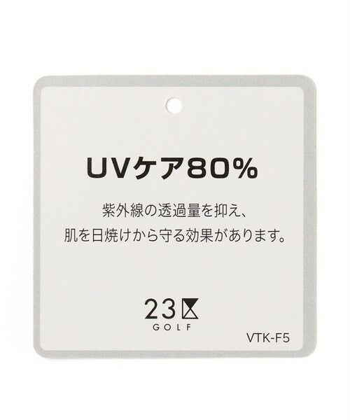 23区GOLF / ニジュウサンンクゴルフ カットソー | 【キングサイズ】【UV/吸汗速乾】リーフ柄 プリントシャツ | 詳細11